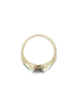 14k Emerald and Diamond Signet Ring Fine Jewelry arcadeshops.com