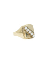 14k Diamond Accented Signet Ring Fine Jewelry arcadeshops.com