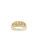 14k Rectangular Diamond Ring Fine Jewelry arcadeshops.com