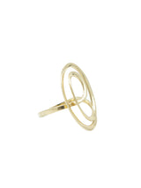 1970s 14k Swirl Ring Fine Jewelry arcadeshops.com