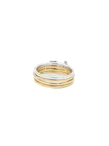 14k Multiband LOVE Ring Set Fine Jewelry arcadeshops.com