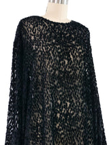 Dries Van Noten Velvet Burnout Tunic Top arcadeshops.com