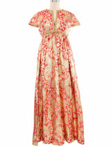 Malcolm Starr Metallic Brocade Gown Jacket arcadeshops.com