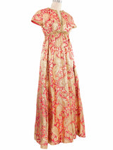 Malcolm Starr Metallic Brocade Gown Jacket arcadeshops.com