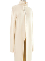 2019 Jil Sander Ivory Sweater Dress Dress arcadeshops.com
