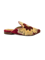 Red Tapestry Mules, 7.5 Accessory arcadeshops.com