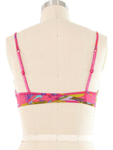 1999 Gucci Flower Bra Top arcadeshops.com