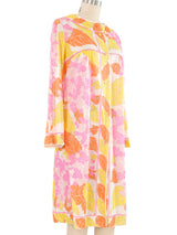 1960s Emilio Pucci Floral Lounge Jacket Jacket arcadeshops.com