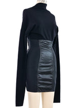 1992 Dolce & Gabbana Satin Panel Dress Dress arcadeshops.com