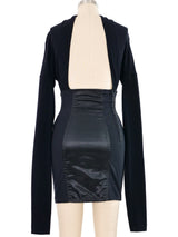 1992 Dolce & Gabbana Satin Panel Dress Dress arcadeshops.com