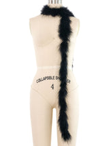 Black Marabou Boa Accessory arcadeshops.com