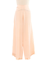 Blush Silk Lounge Set Suit arcadeshops.com