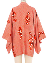 Red Shibori Haori Kimono Jacket arcadeshops.com
