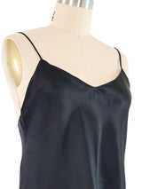 Black Silk Satin Cami Top arcadeshops.com