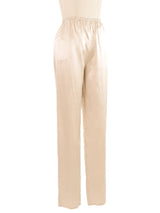Champagne Silk Lounge Pant