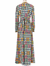 1970s Dot Print Caftan