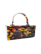Jean Paul Gaultier Marbled Lucite Box Bag Accessory arcadeshops.com