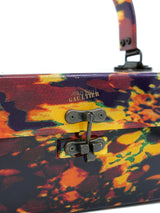 Jean Paul Gaultier Marbled Lucite Box Bag Accessory arcadeshops.com