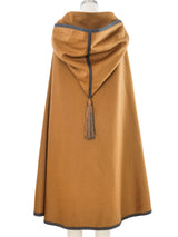 Yves Saint Laurent Russian Collection Wool Cape