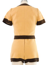 Mod Khaki Short Set Suit arcadeshops.com