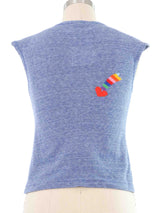 Terrific Patched Tank Top