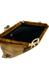 Roberta di Camerino Velvet Trompe L'oeil Belt Bag Accessory arcadeshops.com