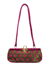 Roberta di Camerino Velvet Shoulder Bag