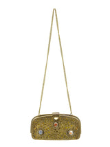 Mid Century Brass Box Bag