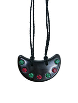 Yves Saint Laurent Crescent Pendant Necklace Jewelry arcadeshops.com