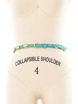 Yves Saint Laurent Studded Suede Belt Accessory arcadeshops.com