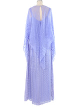 Richilene Lavender Silk Dress Ensemble