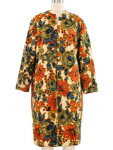 1960s Floral Canvas Jacket Jacket arcadeshops.com