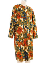 1960s Floral Canvas Jacket Jacket arcadeshops.com