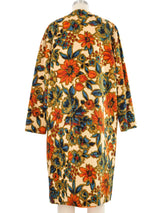1960s Floral Canvas Jacket Jacket arcadeshops.com