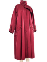 Chloe Wool Lined Trench Coat Outerwear arcadeshops.com