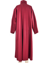 Chloe Wool Lined Trench Coat Outerwear arcadeshops.com