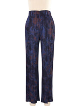 Issey Miyake Dye Print Pant Ensemble
