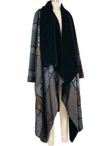 Kenzo Reversible Jacquard Coat