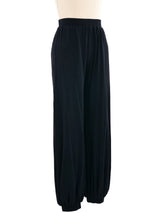 Jean Paul Gaultier Black Mesh Pants Bottom arcadeshops.com
