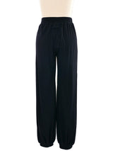 Jean Paul Gaultier Black Mesh Pants Bottom arcadeshops.com