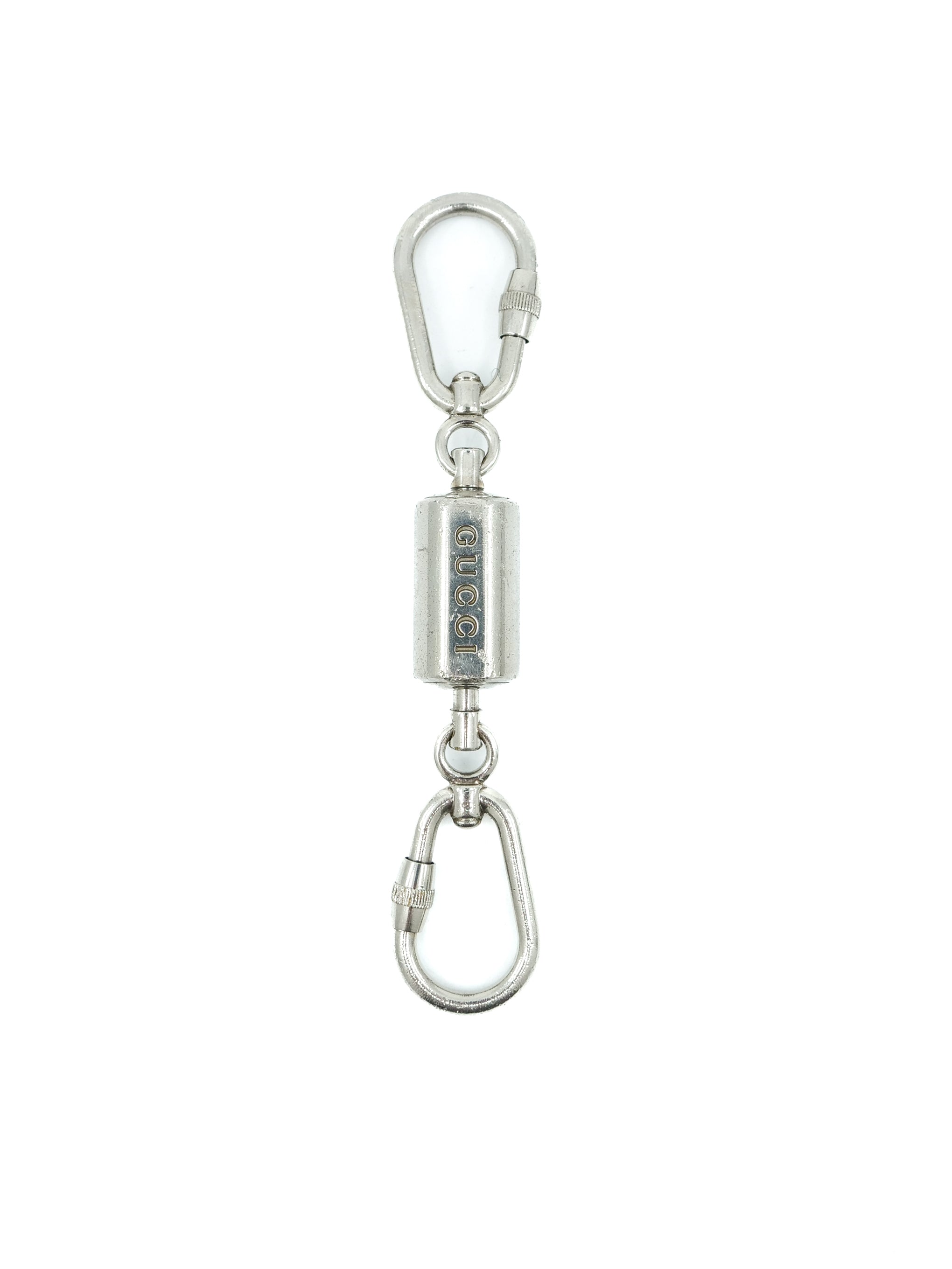 1990s Gucci Two Sided Key Ring