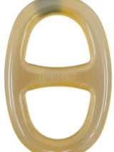 Hermes Chaine D'Ancre Horn Scarf Ring Accessory arcadeshops.com