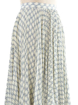 Celine Logo Pleated Skirt Bottom arcadeshops.com