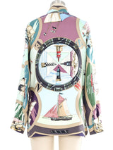 Hermes Belles Amures Silk Top Top arcadeshops.com