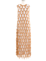 2022 Maison Margiela Deconstructed Chiffon Net Dress Bottom arcadeshops.com