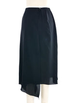 1999 Chanel Chiffon Fishtail Skirt Bottom arcadeshops.com