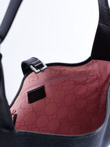 Gucci Black Canvas Jackie Bag