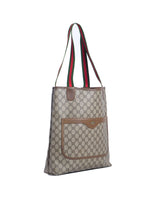 Gucci Monogram Web Handle Tote