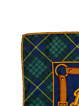 Gucci Tartan Chain Printed Scarf