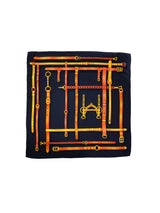 Gucci Buckle Printed Scarf